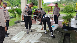 Razia Polsek Waisarissa Ungkap Bisnis Miras Sopi di Bus Penumpang